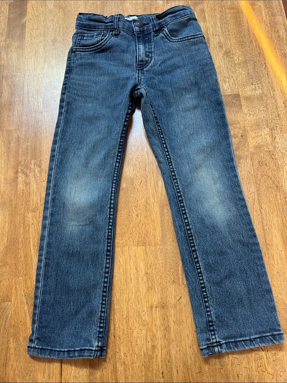 Levi's Kids Medium Wash Straight Jeans